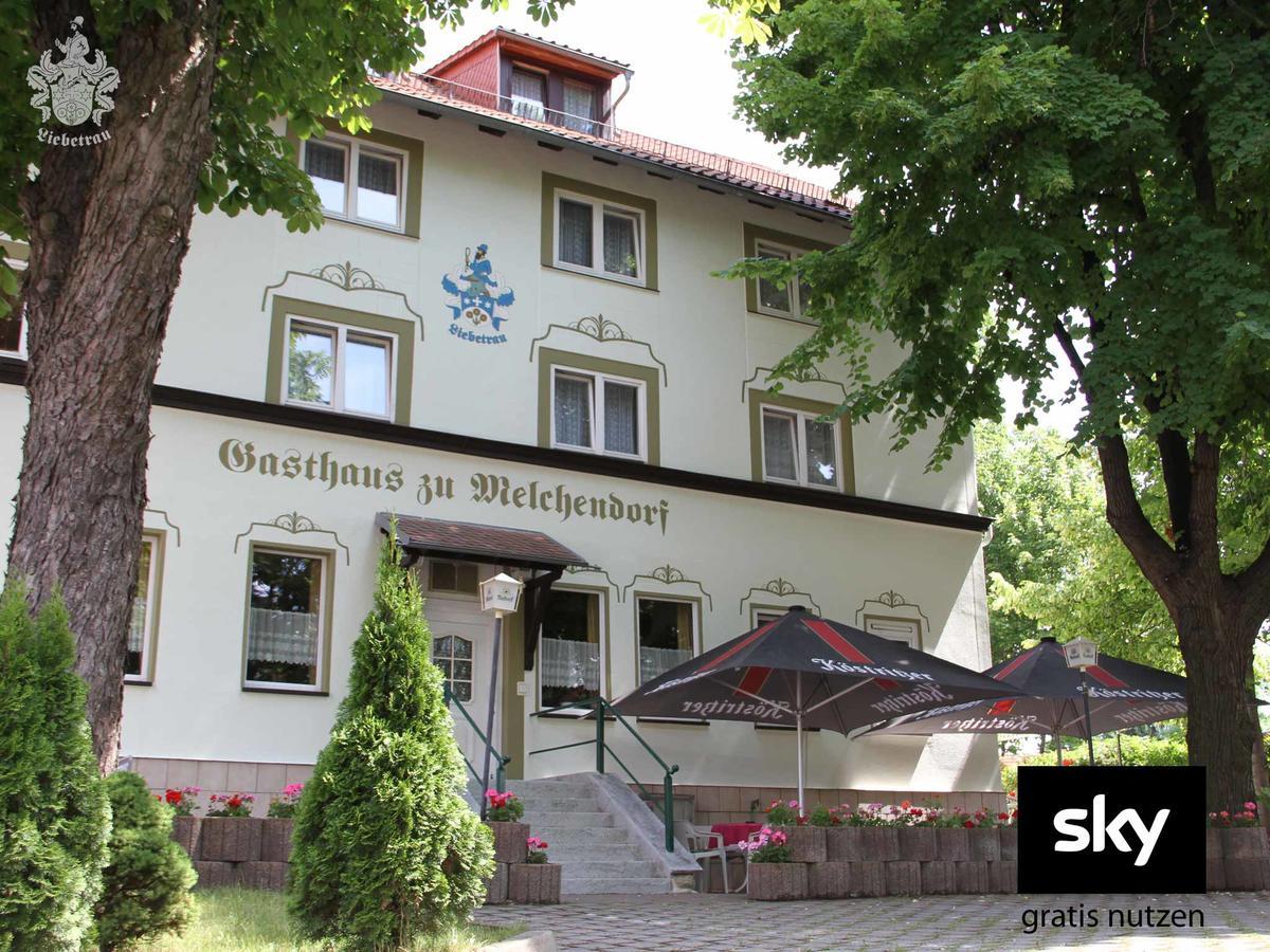 Hotel Garni Melchendorf Erfurt Buitenkant foto
